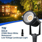 10-Pack Voltage Landscape Lighting with Spike and Connector - Image 2