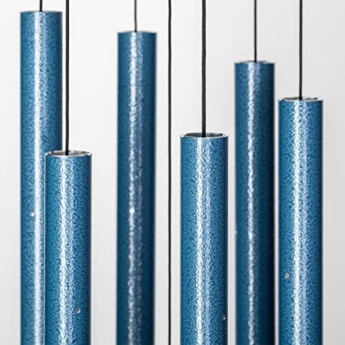 Corinthian Bells by Wind River - 36 inch Sky Blue Wind Chime for Patio, Backyard, Garden, and Outdoor Decor (Aluminum Chime) Made in The USA - Image 2
