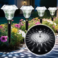 Solar Pathway Lights, Acrylic Garden Lights Outdoor Decor 8 Pack by PATIOPIA