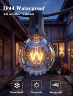 Abeja 50FT G40 Globe String Lights, Outdoor Patio Lights - Image 3