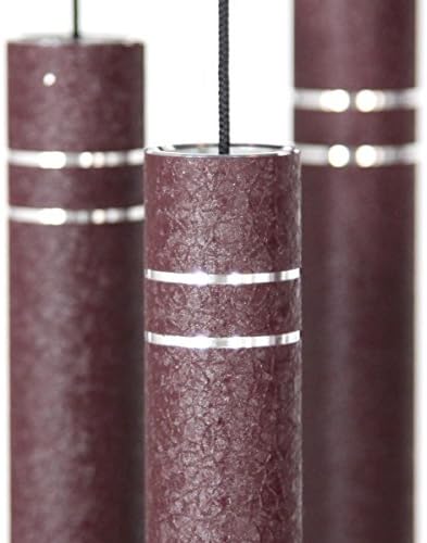 Arabesque by Wind River - 36 inch Garnet Wind Chime for Patio, Backyard, Garden, and Outdoor décor (Aluminum Chime) Made in the USA - Image 3