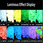 Colorful Glow-in-the-Dark Garden Stones, 500Pcs Solar Glow in the Dark Pebbles, Piedras Luminosas para Jardin,Outdoor Luminous Stones for Garden Path Walkway Yard Fish Tank Plant Pots (Dark Blue) - Image 6
