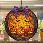 Halloween Pumpkin Acrylic Suncatcher - Image 4