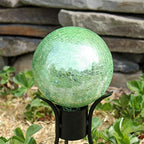 Achla Designs G6-LG-C, Light Green 6-Inch Crackle Gazing Globe Ball, 6 - Image 6