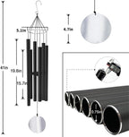 Wind Chimes Wind Chimes for Outside Deep Tone Memorial Sympathy WindChimes with 6 Tuned Tubes Gifts(41'') - Image 2