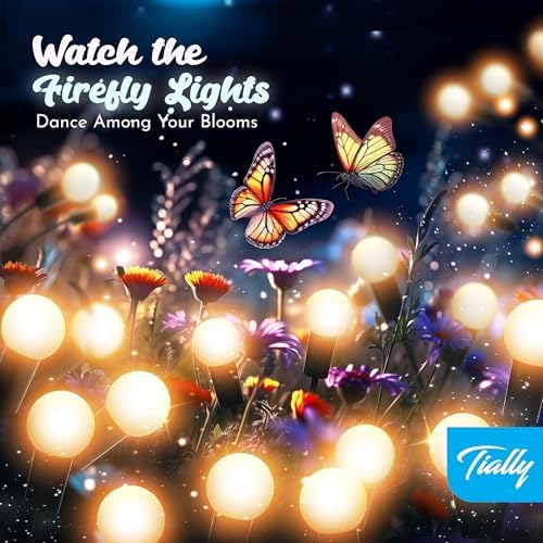 TIALLY 6 Pack 48 LED Firefly Lights Solar Outdoor - Image 6
