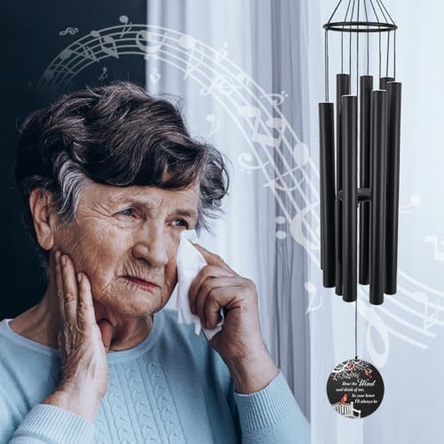 Personalized Wind Chimes, Memorial Gifts, Cardinal Wind Chime for Loss of Loved Dad/Mom, in Memory of Husband/Wife, 36inch Deep Tone Wind Chimes for Condolences - Image 7