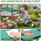 Garden Kneeler and Seat Foldable Gardening Stool Foldable Gardening Bench - Image 3