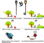 LUYE Low Voltage Torch Landscape Lights Wired Flickering Flames Torches Pathway Lights 12V Outdoor Torch Lighting with Connector Waterproof Landscape Lighting for Christmas Yard Decoration (8Pack) - Image 6