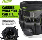 AWP Bucket Tool Organizer 51-pocket, Utility Tool Bag, 1 Pack - Image 3