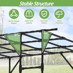 Grape Vine Trellis,Heavy Duty Metal Plant Support Trellis-113L*81W*96H in - Image 4