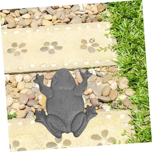 Cast Iron Frog Stepping Stone Outdoor Garden Decor for Pathways - Image 5
