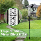 Solar Rain Gauge Outdoor Decorative for Yard,Dachshund Gifts for Women - Image 4