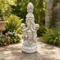 27.95 Inch Climbing Children Garden Statues, Large Yard Statues by Unknown