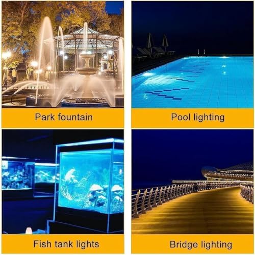 Fountain Lights RGB Submersible Pond Light IP68 12V-24V Stainless Steel - Image 6