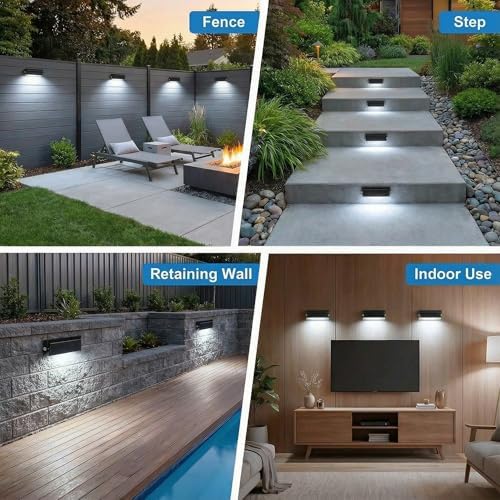 12 Packs 7inch Hardscape Lighting 3W 5000K Daylight White - Image 6