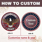 Personalized Wind Chimes for Military, Memory Gifts for US Veteran, Memorial Wind Chimes for Loss Loved One, Sympathy Gifts for Loss Soldiers Navy, Army, Air Force - Image 5