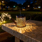 Solar Watering Can Light, Solar Flower Fairy Decorations Outdoor Light - Image 5