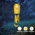 2 Pack Solar Bee Wind Chimes for Outside for Mom Women Grandma,Solar Bee Mason Jar Wind Chime Light Unique Hanging Wind Chimes Outdoor,IP65 Waterproof, for Yard Garden Terrace - Image 5