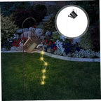 Solar Watering Can Garden Light Xmas Iron Decorative Lawn Lamp - Image 2