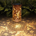 DIBIEECN Birthday Gifts for Women Mom Grandma Wife, Solar Lanterns Outdoor Waterproof, Metal Hanging Lights Garden Decor, LED Decorative Lantern for Patio Porch Backyard, Fairy, 1 Pack by DIBIEECN