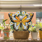 Daisy Butterfly Acrylic Suncatcher - Image 4