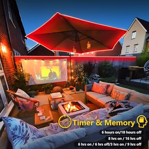 KNONEW 1000 LED Rope Lights Outdoor 164FT Rope Light for Outside Waterproof - Image 5