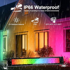 2Pack 50W RGB LED Light Bars with APP/Remote Control/16 Millions Colors - Image 5