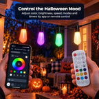 Halloween Outdoor String Lights - Patio Lights Outdoor Waterproof - Image 4