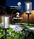 Solar Pathway Lights Outdoor, 8 Pack Garden Lights - Image 6