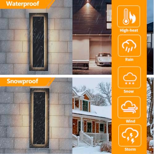 Outdoor Wall Light Modern Wall Lighting 15.7 in,12 W - Image 3