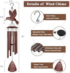 36" Hummingbird Memorial Wind Chime, Sympathy Gifts for Loss of Love One - Image 6