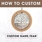 Personalized Tree of Life Wind Chimes God Bless You Gifts - Image 2