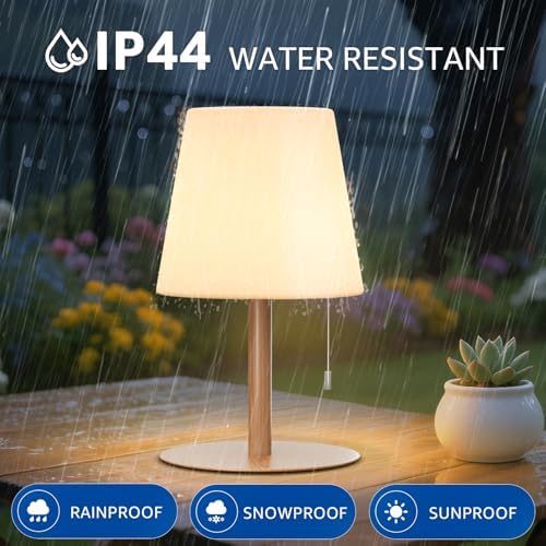 uuffoo Shower Lamp Rechargeable Cordless Light Waterproof for Bathroom Spa - Image 6