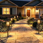 Solar Lights Outdoor Garden Lights Solar Pathway Lights, Waterproof 3000K - Image 5