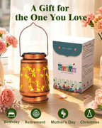 DIBIEECN Birthday Gifts for Women, Solar Lanterns, Dragonfly, 2 Pack - Image 2