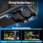 POPOSOAP 880GPH Submersible Water Pump, Water Fountain (85W 3200L/H) with 10.5FT High Lift Adjustable & 3 Nozzles & 16.4FT Cord, Ultra Quiet Aquarium Pump for Pond Fountain Waterfall Hydroponics-Q105 - Image 4