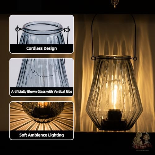 Battery Operated Lamp Hanging, Cordless LED Table Lamp with Timer - Image 5