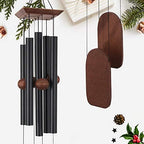 Astarin Wind Chimes Outdoor Deep Tone, Memorial Wind Chimes Outdoor, Gifts for Housewarming/ Mother Day/ Christmas, Outdoor Decor for Patio, Garden, Yard, Home (36 Inch Black Wind Chime) by Astarin