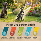 14" Great Dane Statue Garden Stake - Image 2