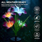 Solar Lights Outdoor, Dual Use Flower Lights with 40H Runtime - Image 5