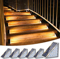 VOLISUN Solar Stair Lights 6 Pack, Solar Step Lights Outdoor Waterproof by VOLISUN