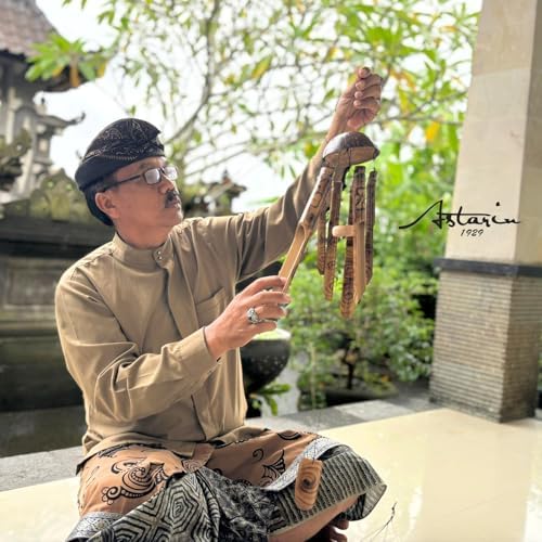 ASTARIN Bamboo Wind Chimes for Outside,Handcrafted Wooden Wind Chimes - Image 3