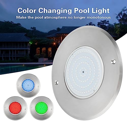 12V 10W Pool Light Underwater Color-Change LED Lights RGB IP68 Without Remote(10W) - Image 7