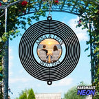 Personalized Beach Sunset Couple Wind Spinner, Custom Names & Date Metal Hanging with Photo Seaside Art, Outdoor Garden Yard Window Home Decor, Gifts for Anniversary, Valentine - Image 4