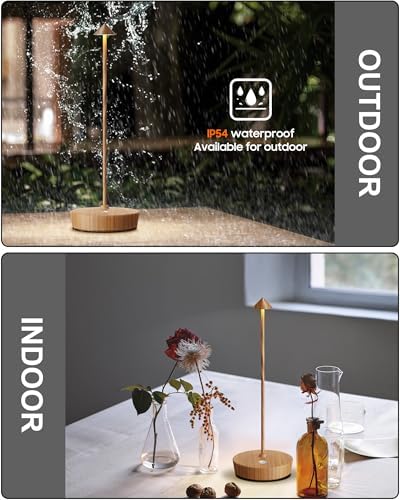 Cordless Table Lamp Rechargeable 6000mAh Battery Outdoor LED Light - Image 5