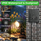 CLY All-in-One LED Low Voltage Landscape Lighting Kit 12W Pathway Lights 4P - Image 5