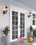 VIANIS Bronze Dusk to Dawn Exterior Wall Lantern, Anti-Rust, Waterproof - Image 4