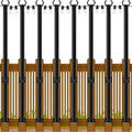Beizelte 8 Pack 5Ft String Light Poles,Outside String Lights,Outdoor Light Poles,Metal Poles Stand for Patio,Backyard,Deck by Beizelte