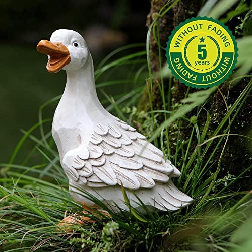 Duck Garden Statues Set of 3 Resin Funny Gift Outdoor Yard Lawn Patio Decor - Image 5
